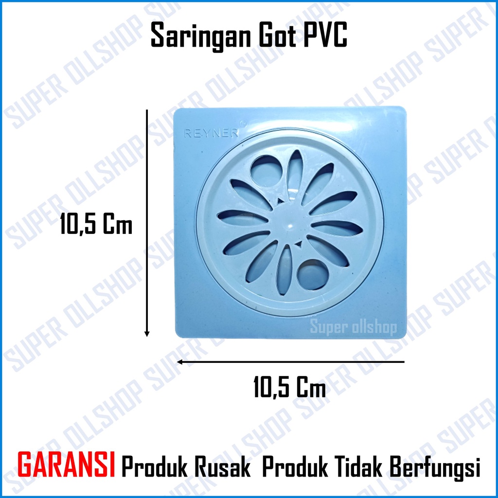 Saringan Got / Sarangan Got Plastik Pvc / Floor Drain Saringan Got Kamar Mandi Pvc Tebal Termurah