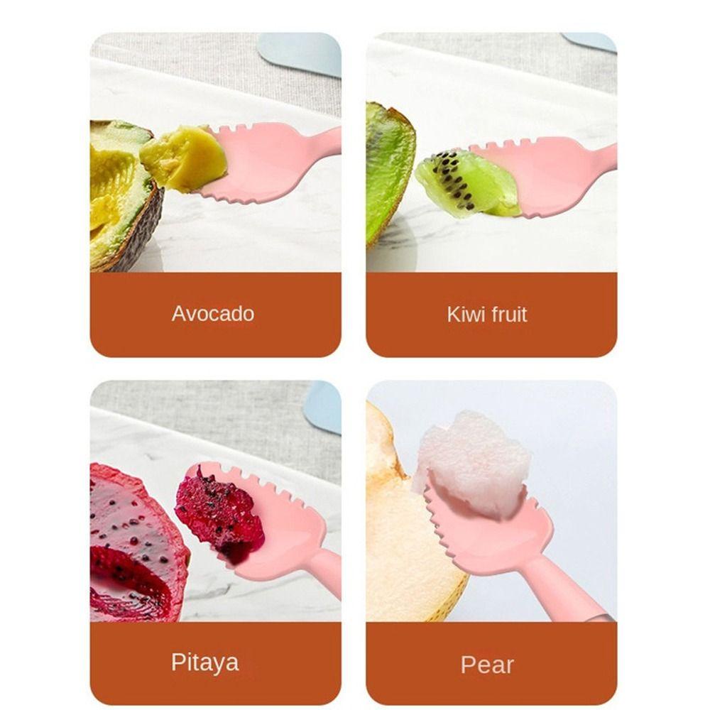 Needway  Sendok Makan Makanan Bayi Kokoh Praktis Dengan Kotak Penyimpanan Silikon Lembut Food Grade Scraping Mud Spoon Peralatan Bayi