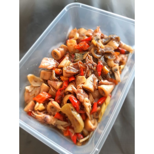 

Oseng cumi pedas