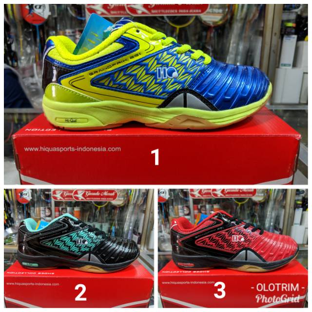 Sepatu Badminton Anak HiQua GrandPrix Junior Jr