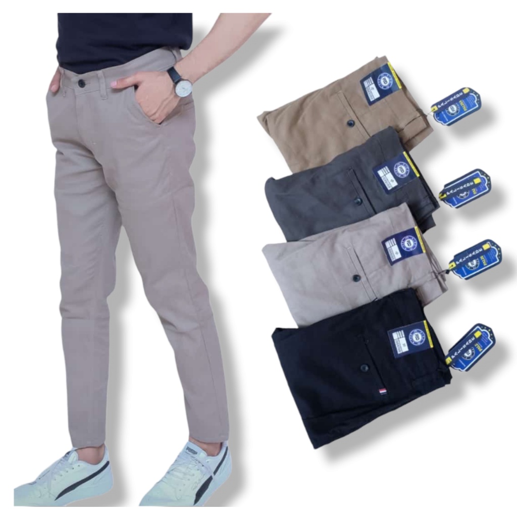 Celana chinos panjang pria murah/celana chinos premium/celana chinos panjang pria size 27-38