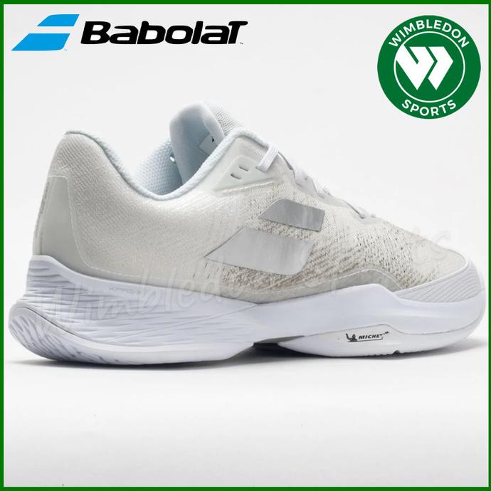 Sepatu Babolat Jet Mach 3 White Silver / Babolat Jet Mach III Tennis