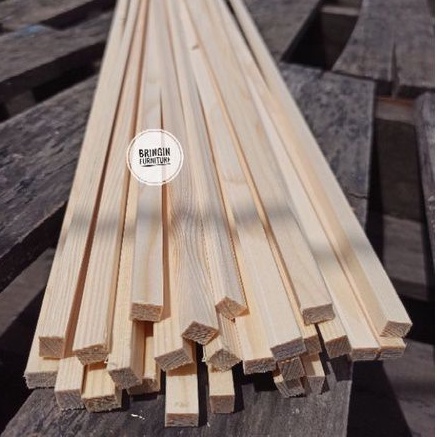 kayu reng jati belanda / kayu lis jati belanda / kayu jati belanda 2x2x120