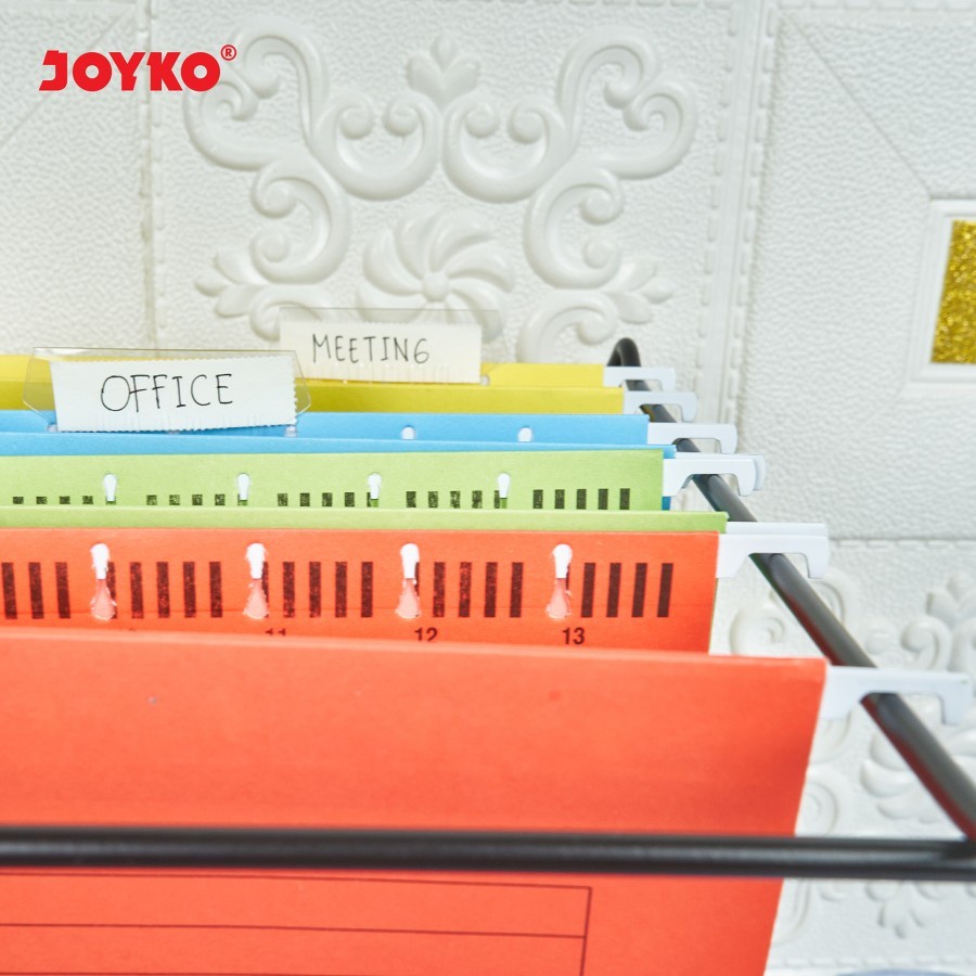 Metal Suspension File Holder Rack / Rak Map Gantung Joyko SFR-48