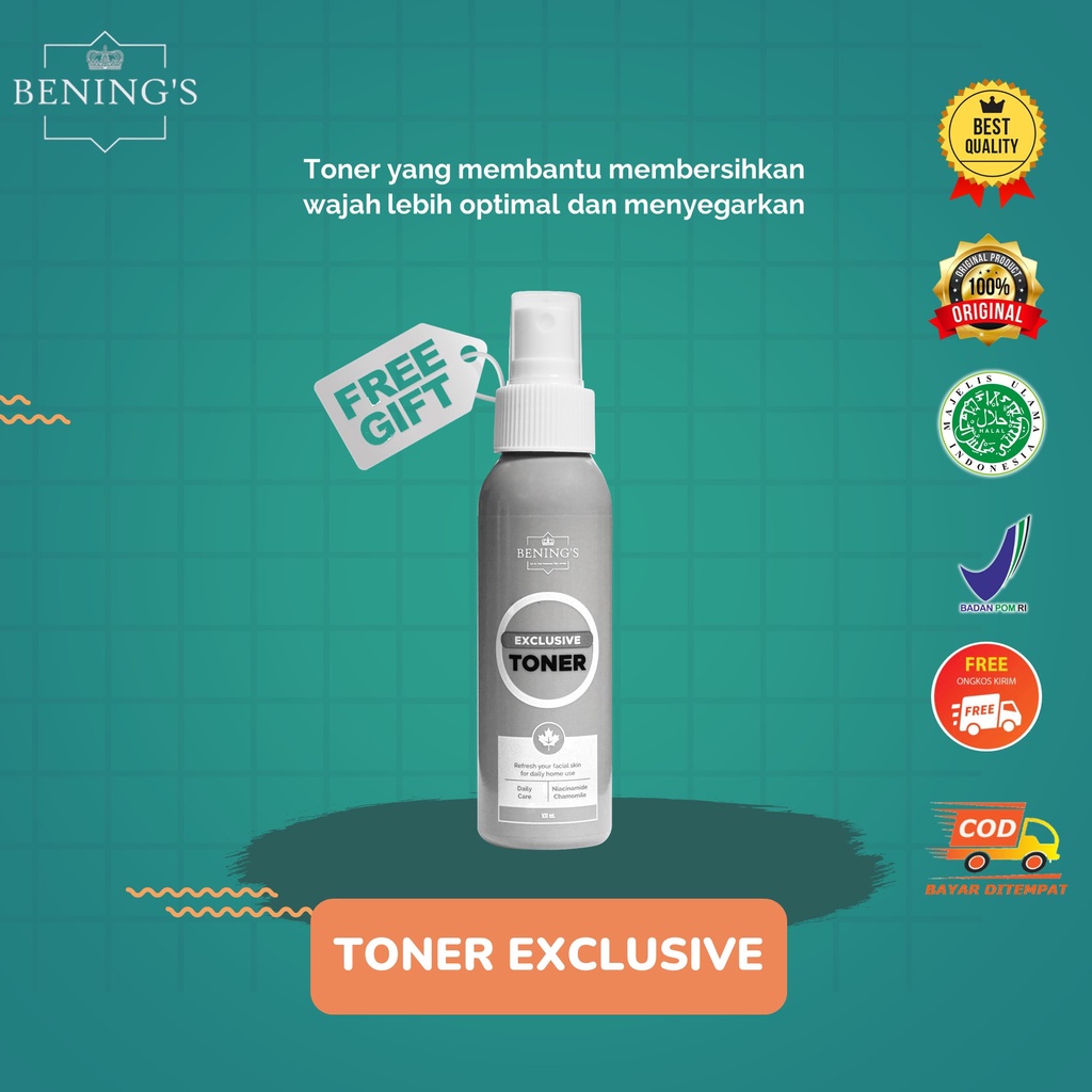 Toner Exclusive Bening Skincare by dr Oky Pratama