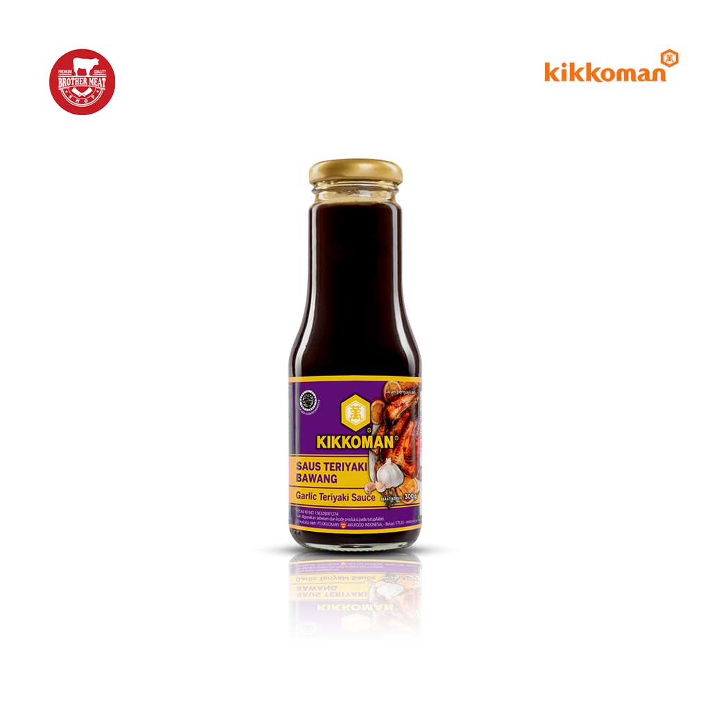 Kikkoman Garlic Teriyaki Sauce Halal 300gr