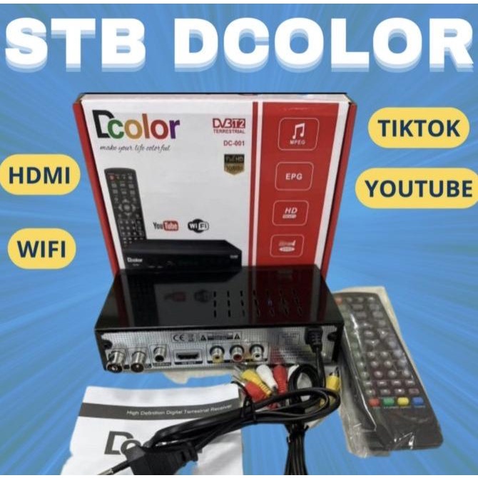 Set Top Box Setop box TV Digital DColor STB DCOLOR STB TV DIGITAL