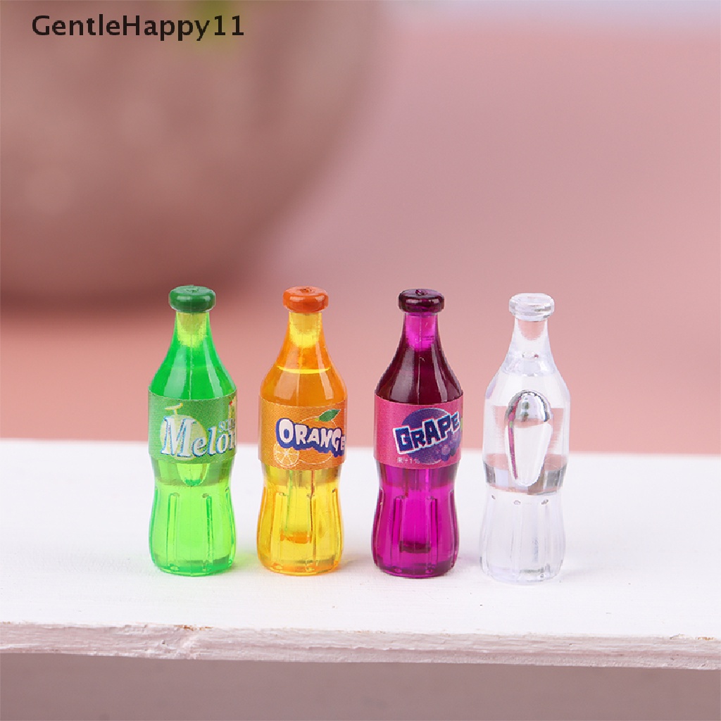 Gentlehappy 1Set 1: 12rumah Boneka Miniatur Minuman Botol Minum Soda Dengan Model Kotak Penyimpanan Rumah Boneka Dekorasi Pemandangan Hidup Mainan id