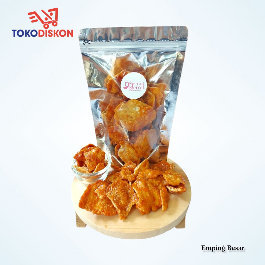 

Emping Besar Manis Pedas Homemade Kualitas Premium
