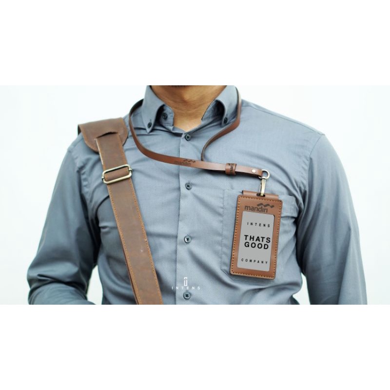 

Terlaris ✨ - ID CARD HOLDER KULIT ASLI | NAME TAG KULIT ASLI | ID CARD LANYARD KULIT MAGNET3.1.23