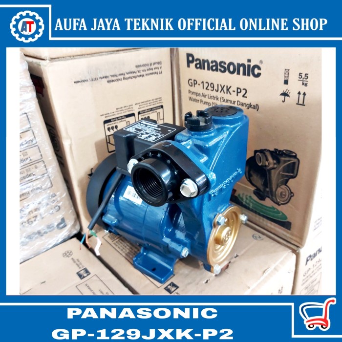 pompa air panasonic 125 watt, panasonic Gp129JXK-P2 ASLI