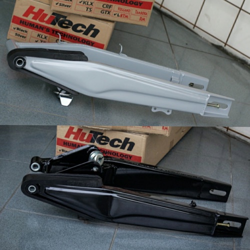 Swing Arm HUTECH KLX 150 CRF 150L 66cm Model KTM 250 Hitam Silver AREM MODEL KTM DTRACKER CRF