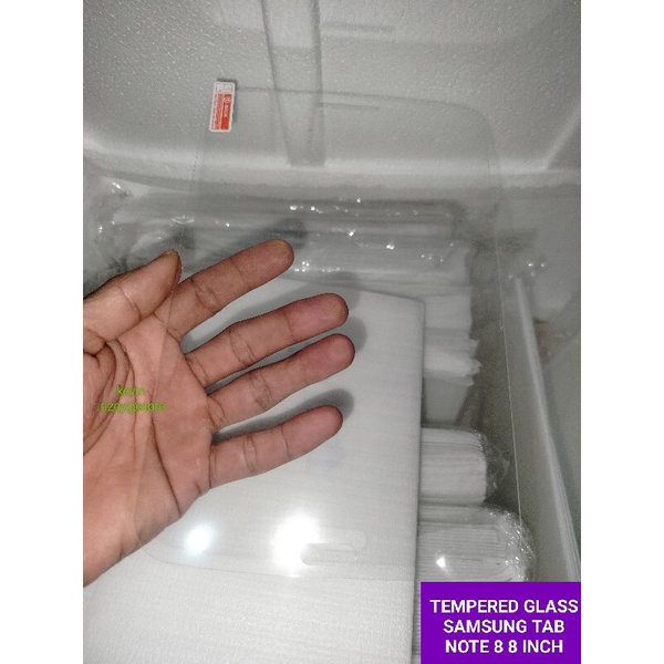 TEMPERED GLASS CLEAR TABLET SAMSUNG GALAXI NOTE 8 8 INCH GT-N5100 GT-N5120