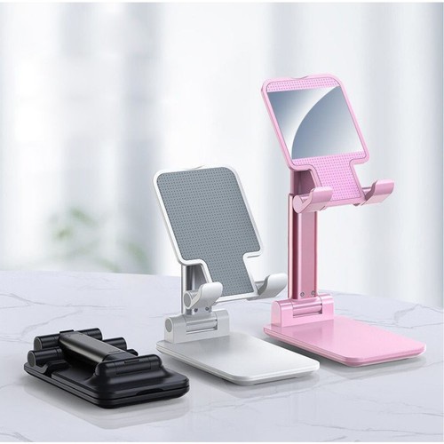 Desktop Phone Stand Holder Tempat Dudukan HP Lipat Folding Kaca L305