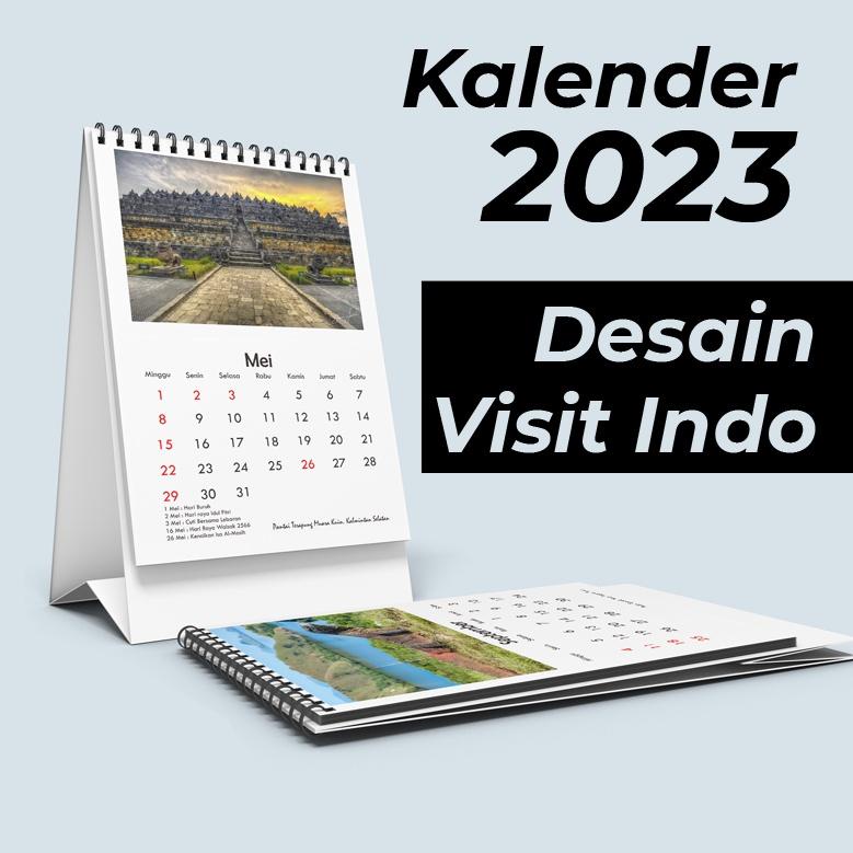 

0GA9R KALENDER MEJA 2023 VISIT INDONESIA (BISA CUSTOM FOTO) ✶Pasti Murah