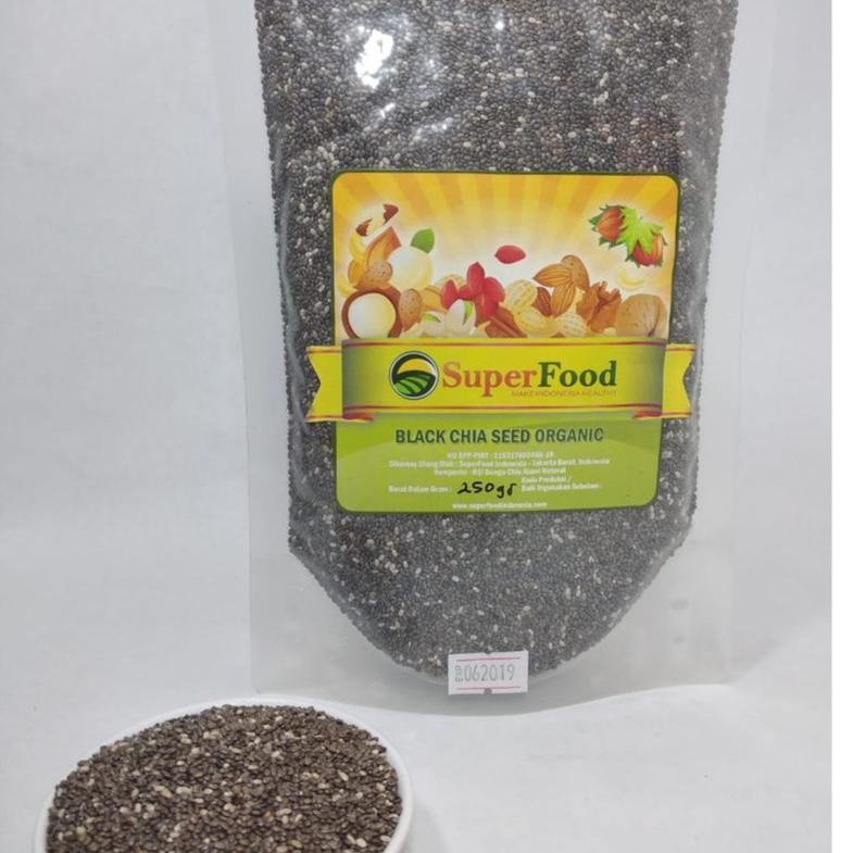 

Ready ★★ Black Chiaseed Mexico Organik 250gr Superfood Indonesia ¿