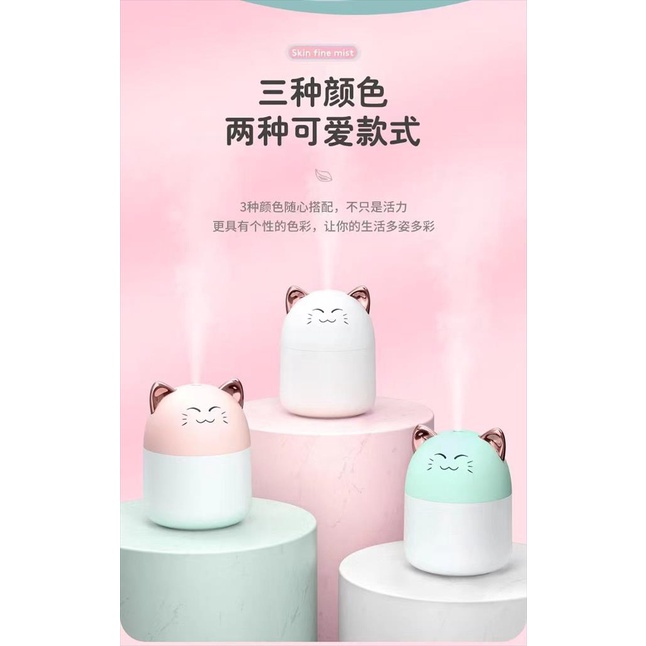 Humidifier Difuser m8 250ml -  Pelembab Udara Humidifier Cartoon