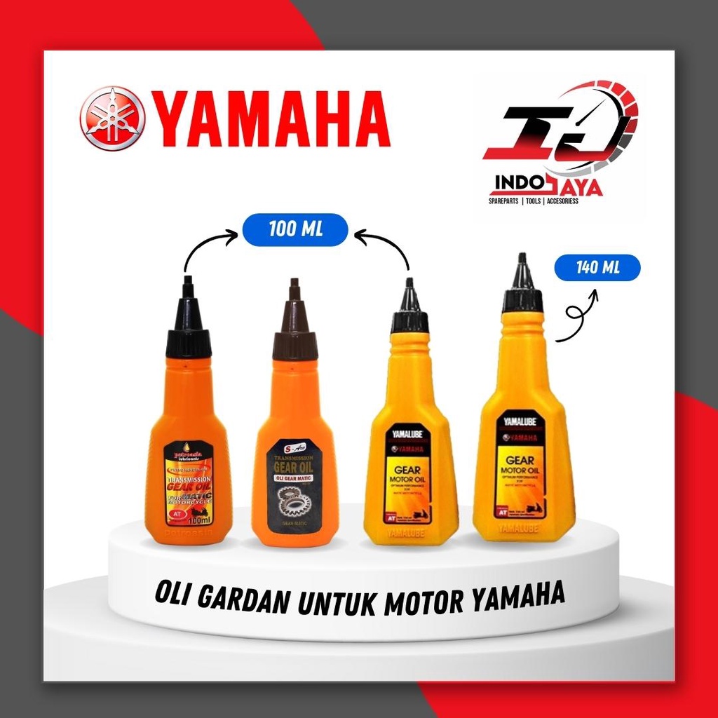 [BAYAR DI TEMPAT] OLI OIL GARDAN / OLI GEAR YAMAHA 100ML / 120ML / OLI GIR MATIC / OLI KARDAN MATIC 