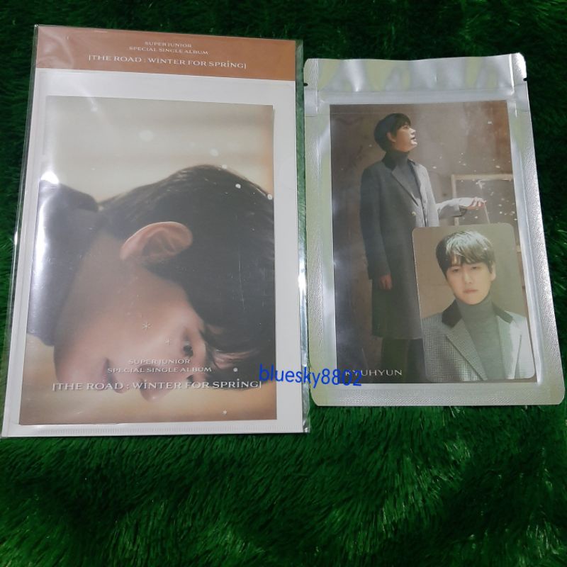 READY POSTCARD + HOLOGRAM PC SET KYUHYUN THE ROAD : WINTER FOR SPRING