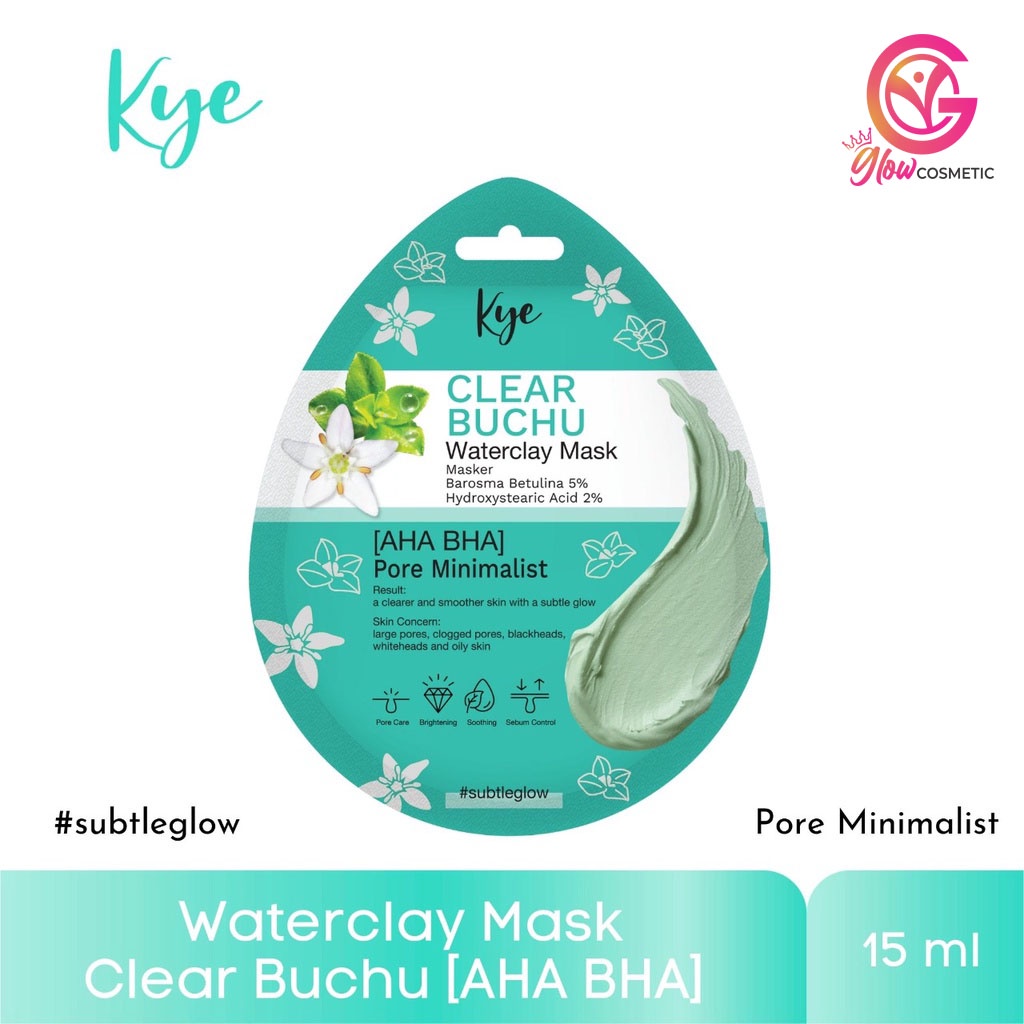 KYE CLEAR BUCHU WATERCLAY MASK 15 ML