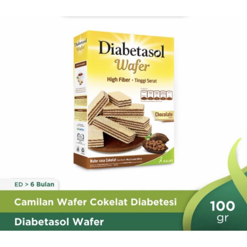 

TERMURAH WAFER DIABETESOL 100 GR ( 2X50 GR )