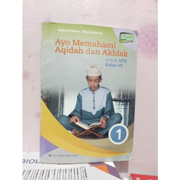 Jual Buku Aqidah Akhlak Ayo Memahami Aqidah Dan Akhlak Kelas 7 Vii 1 