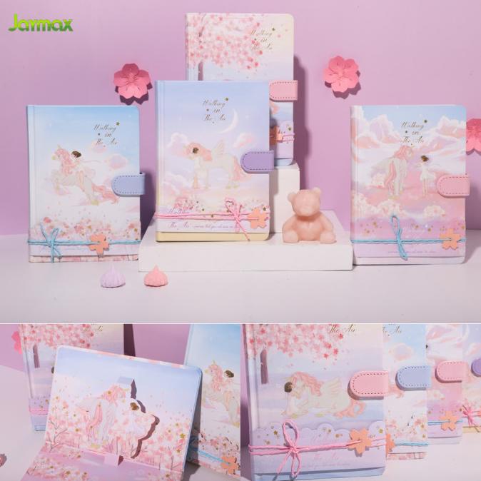 

Magnetic Notebook A Day With Unicorn / Diary Jurnal Agenda Buku tulis