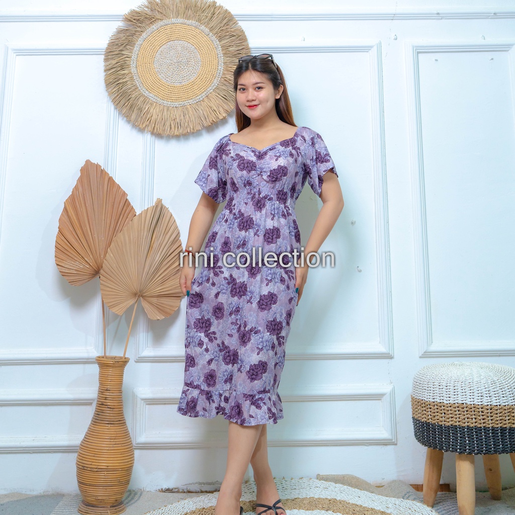 Dress Bali Talita Motif Bunga