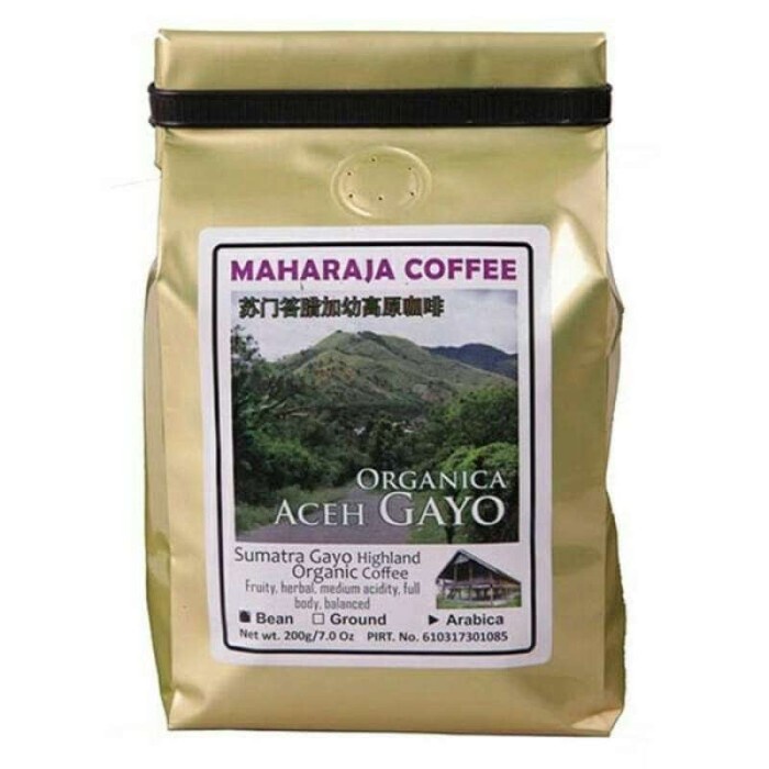 

Maharaja kopi spc orgnc aceh gy grd 200g