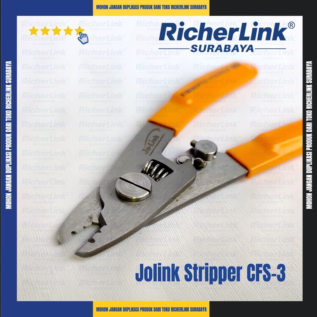 Stripper CFS-3 Fiber Optik Merk Jolink