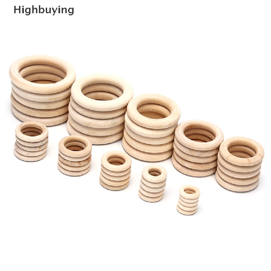 Hbid 1Bag Circles Beads Cincin DIY Membuat Perhiasan Kerajinan Tangan DIY Glory