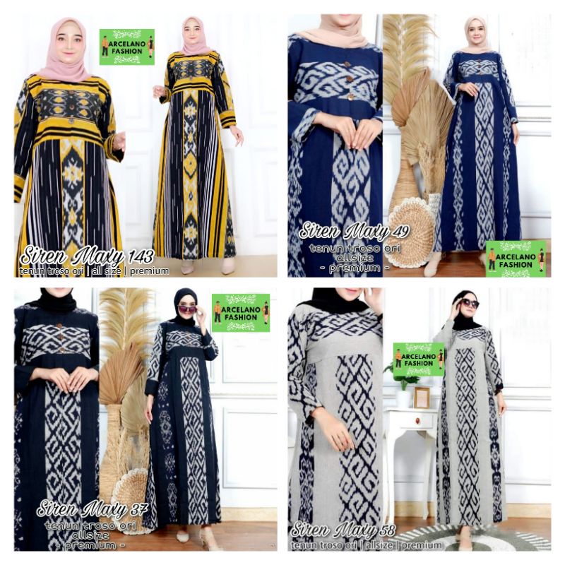 SIREN Maxy Tenun Troso ori