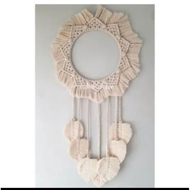 Macrame Hiasan Dinding/hiasan dinding Tanpa kaca