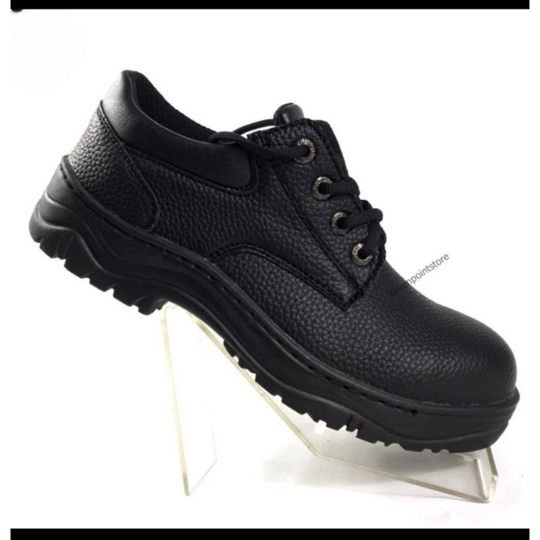 Sepatu Safety Pria sepatu safety Ujung Besi sepatu Safety kerja Warna Hitam Sepatu  Safety Pria