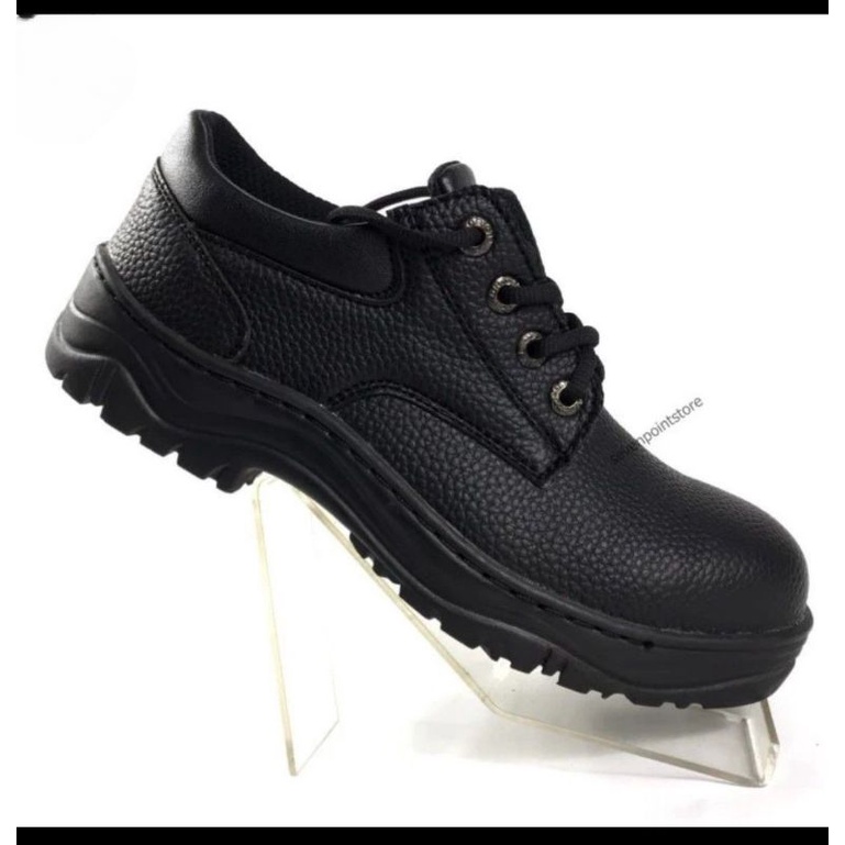 Sepatu Safety Pria sepatu safety Ujung Besi sepatu Safety kerja Warna Hitam Sepatu  Safety Pria