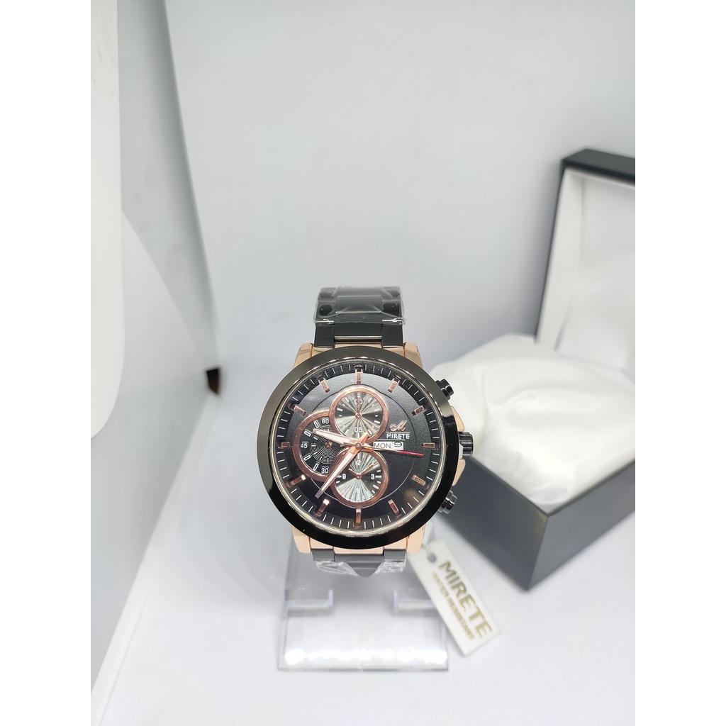 [ ORIGINAL ] JAM TANGAN PRIA MIRETE RT SPORT WATER RESISTANT