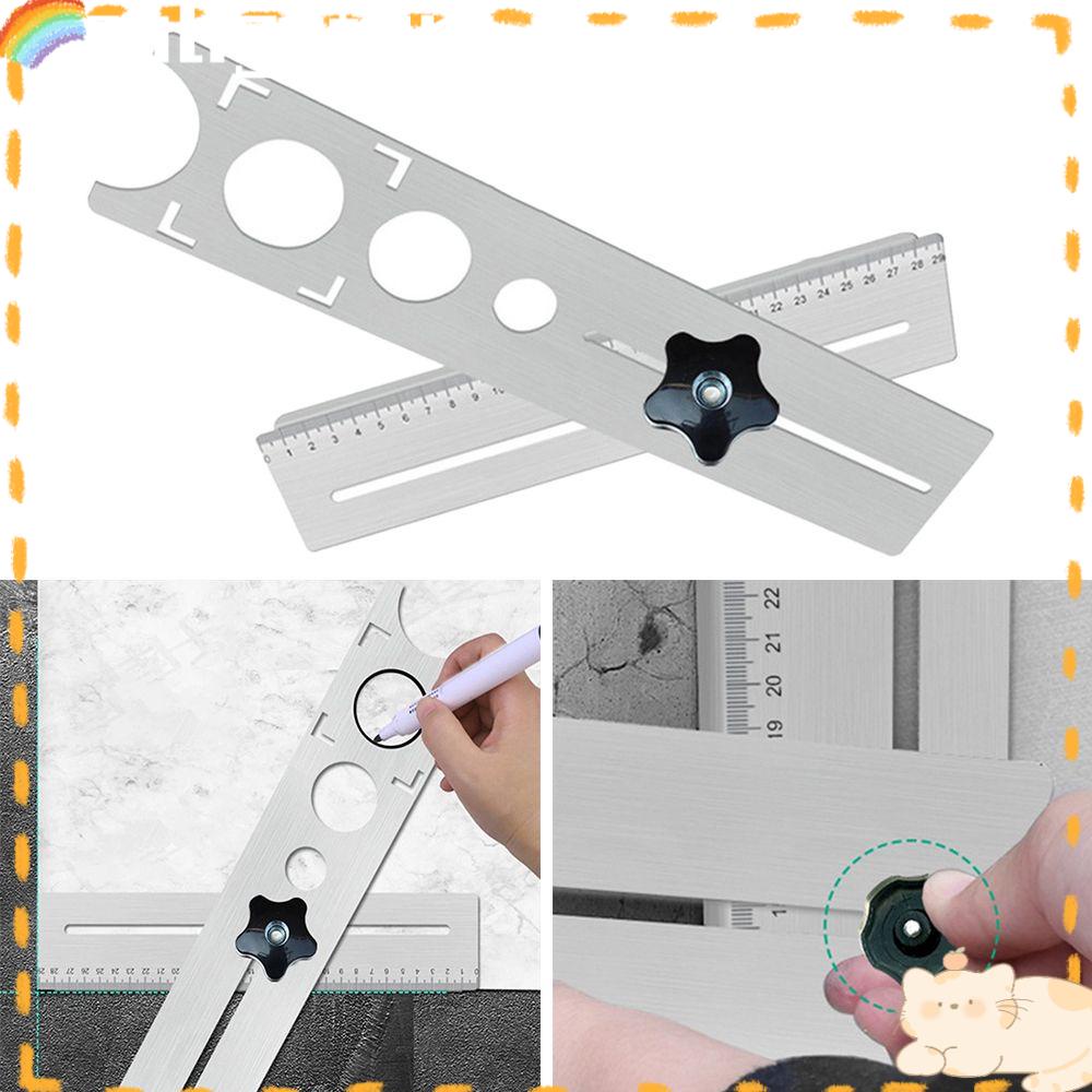 Solighter Hole Opener Locator Professional 360derajat Adjustable Alat Pelubang Pengeboran