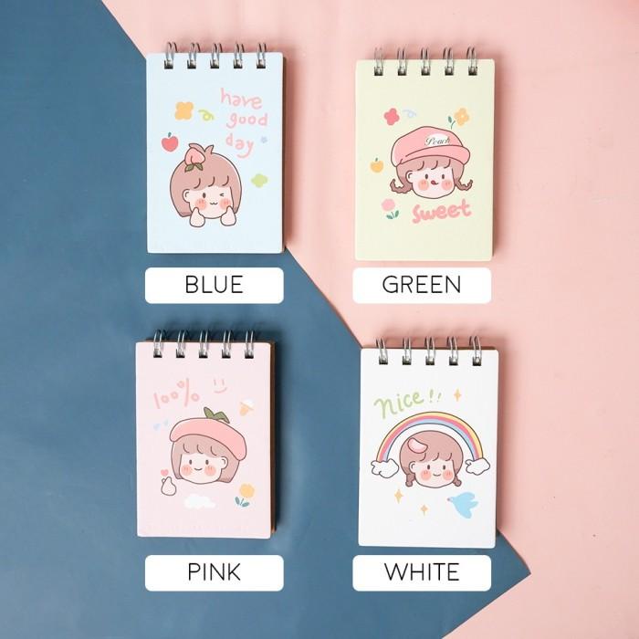 

Notepad Spiral A7 Little Honey Peach Languo Panmomo Atk