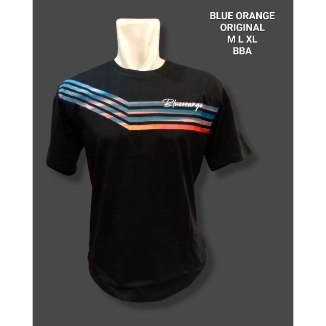 Kaos Blue Orange Original | Kaos Surf Pria