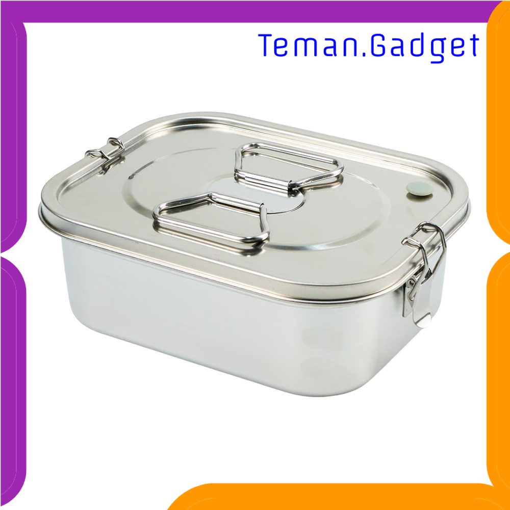 TG - DPR HE JIA FAN LE Kotak Makan Bento Lunch Box Stainless Steel - HS233