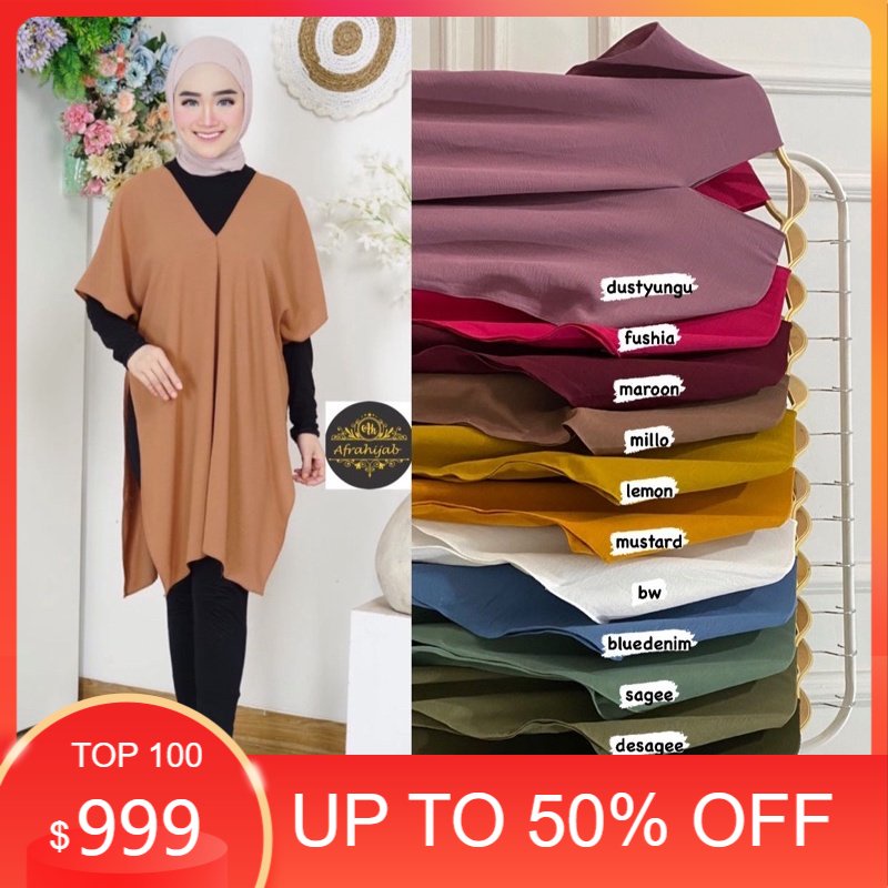 LONG SQUARE NAGITA | CRINKLE AIRFLOW