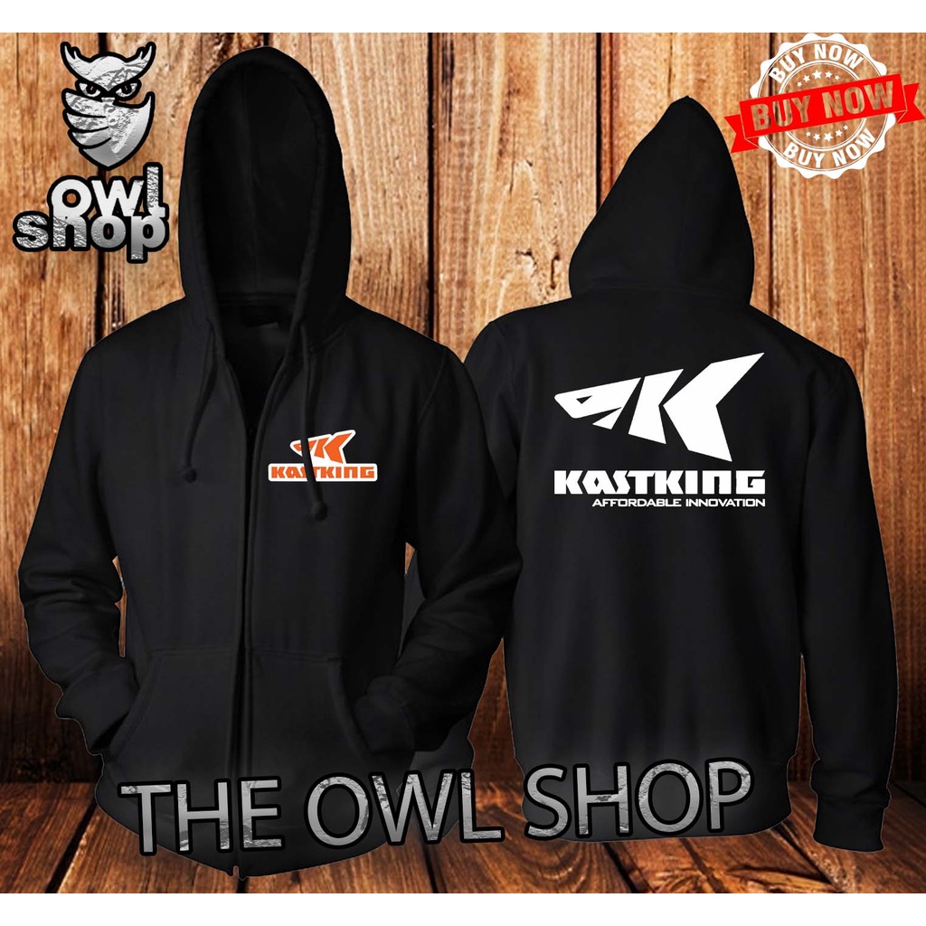 Jaket Sweater Hoodie Zipper KASTKING  Keren Pria & Wanita   KASTKING