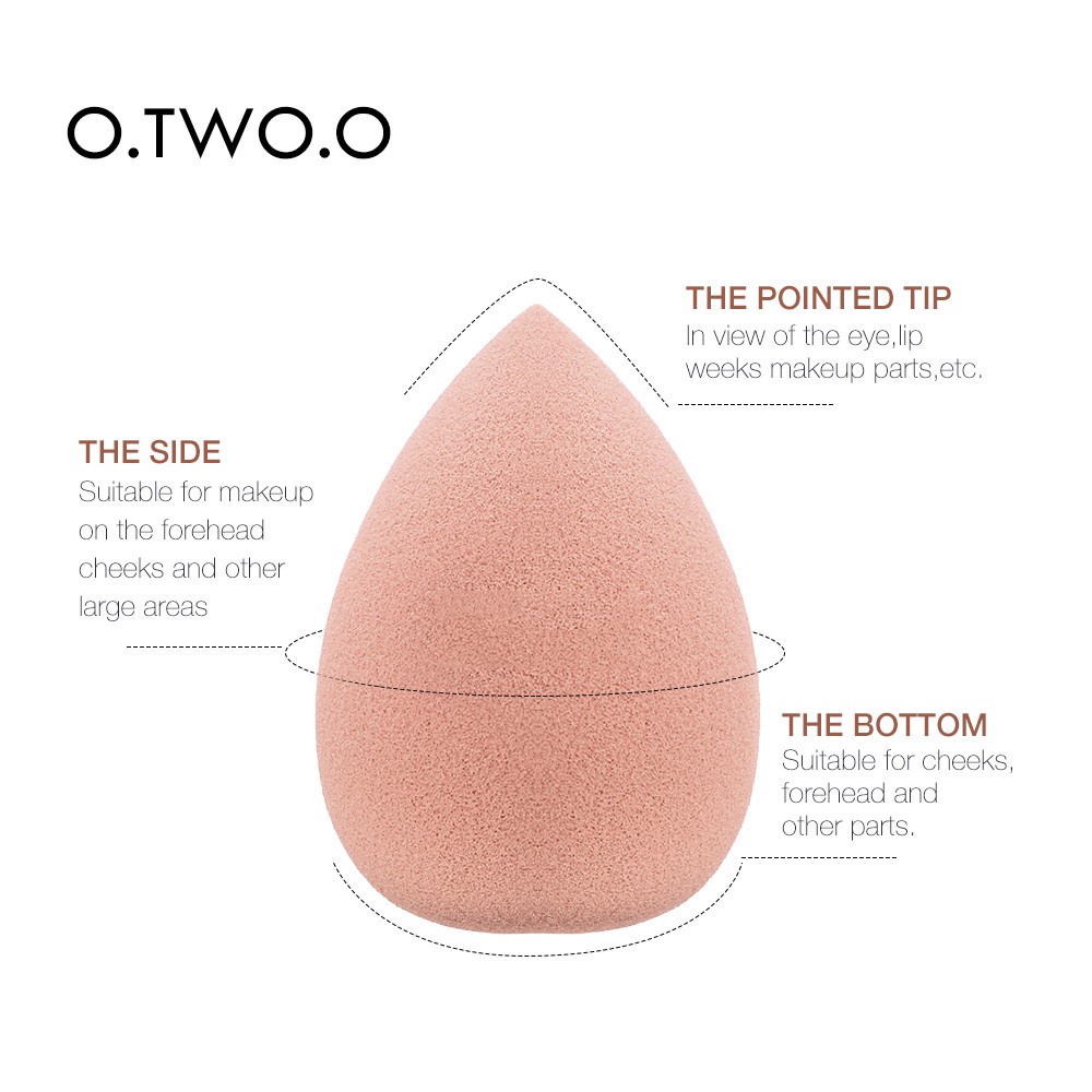 O.TWO.O Makeup Sponge Puffs for Foundation Concealer (Random color random shape)