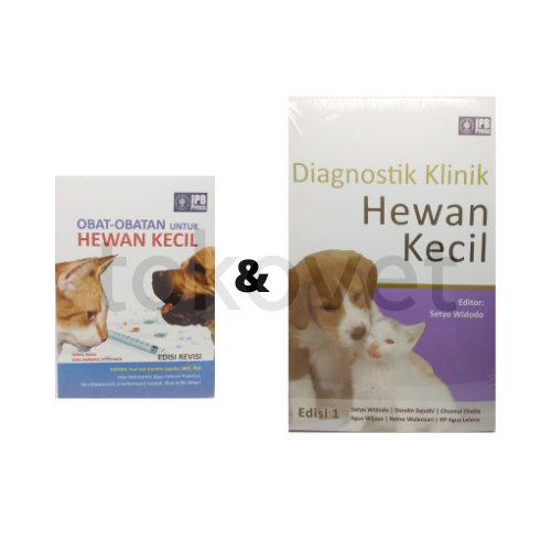 Bundling Buku Obat - Obatan untuk Hewan Kecil dan Buku Diagnostik Klinik Hewan Kecil