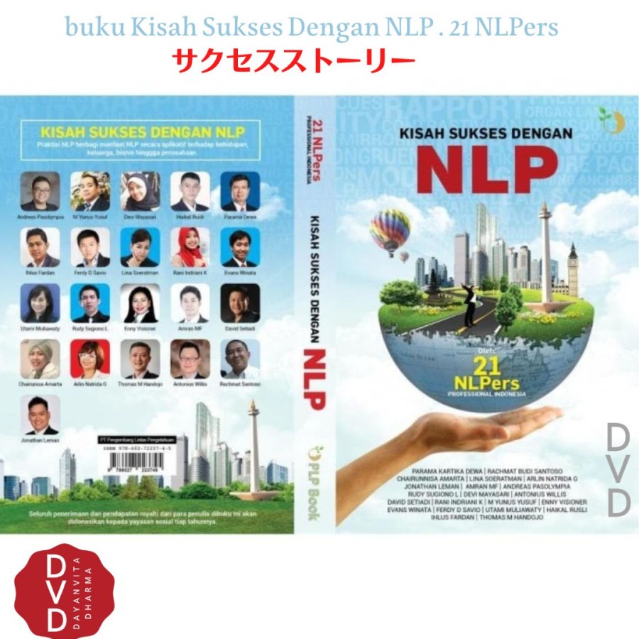 Buku Kisah Sukses Dengan NLP . 21 NLPers - Kisah Sukses Dengan NLP