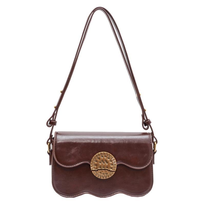 Red Niche high-end one-shoulder ketiak tas wanita musim gugur dan musim dingin 2022 gaya trendi baru all-match tekstur crossbody tas persegi kecil