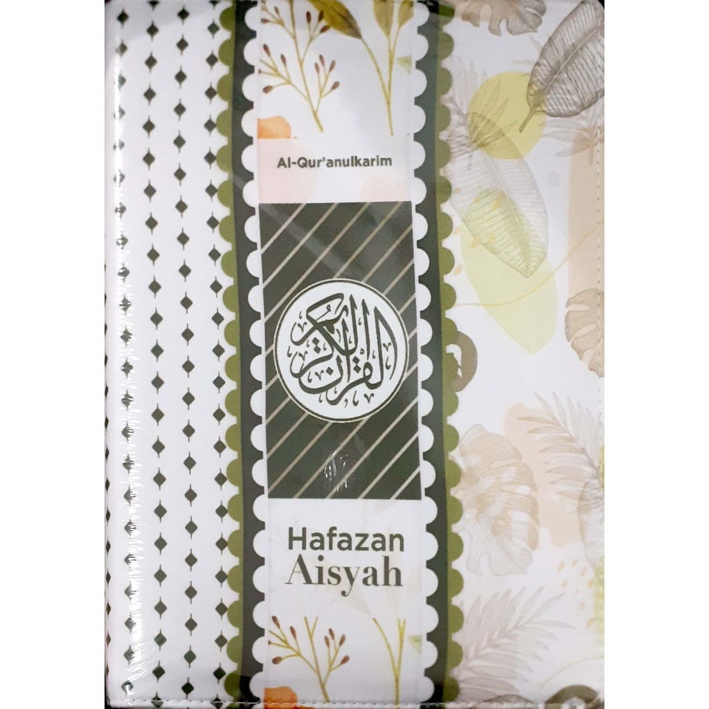 AL QUR'AN HAFAZAN AISYAH JAKET SATIN A5 -Uranus Ngagel-