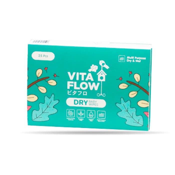 VITAFLOW DRY TISSUE 25'S