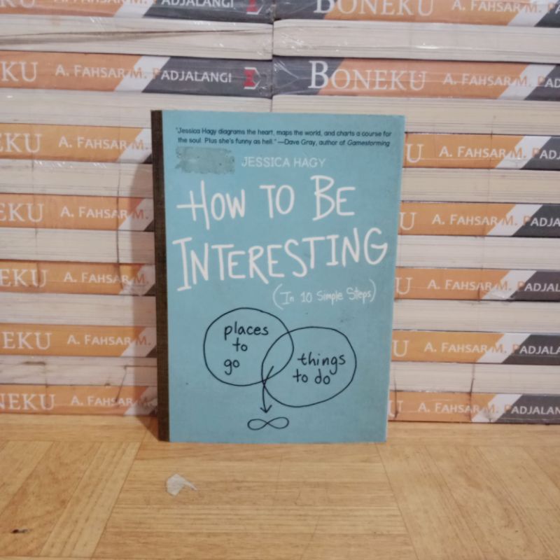 

BUKU ORIGINAL - HOW TO BE INTERESTING