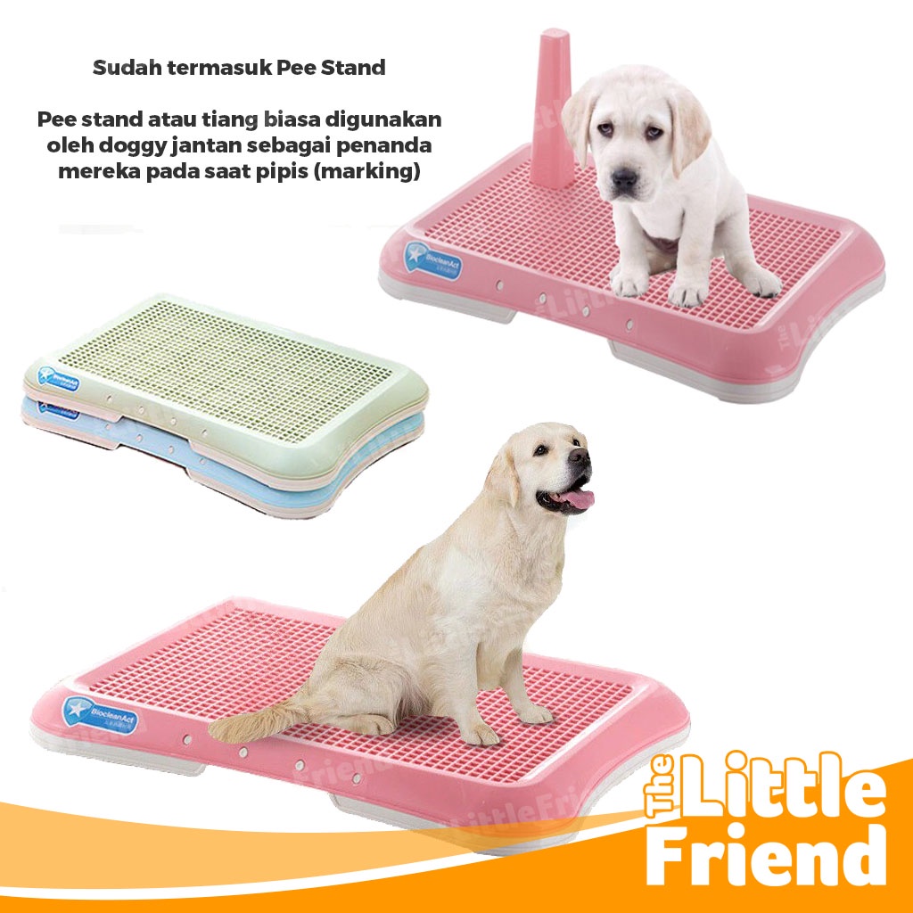 Tempat Pipis Pee Poop Anjing Kucing/Pet Toilet/Pad Tray Training Large/Besar/Big